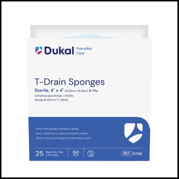 DUKAL IV & T-DRAIN SPONGES